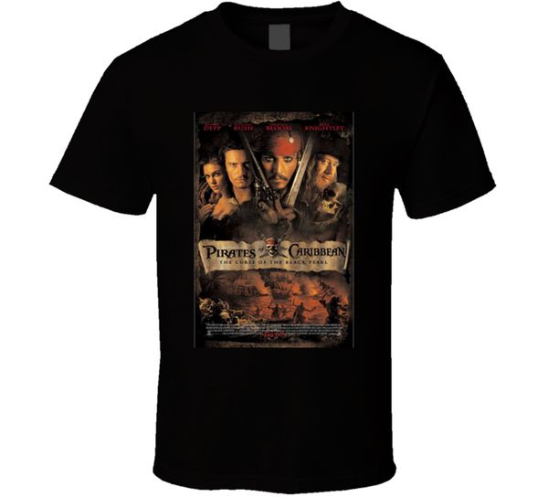 

new pirate of the caribbean men's t-shirt clothing size s-2xl big tall tee shirt