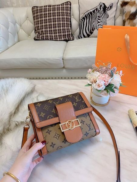 

retro patchwork color chain bag elegant style fashion with diagonal span single-shoulder bag size :20*17cmag