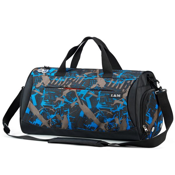 

new trend backpack round duffel sports bags travel gym fitness bag bag