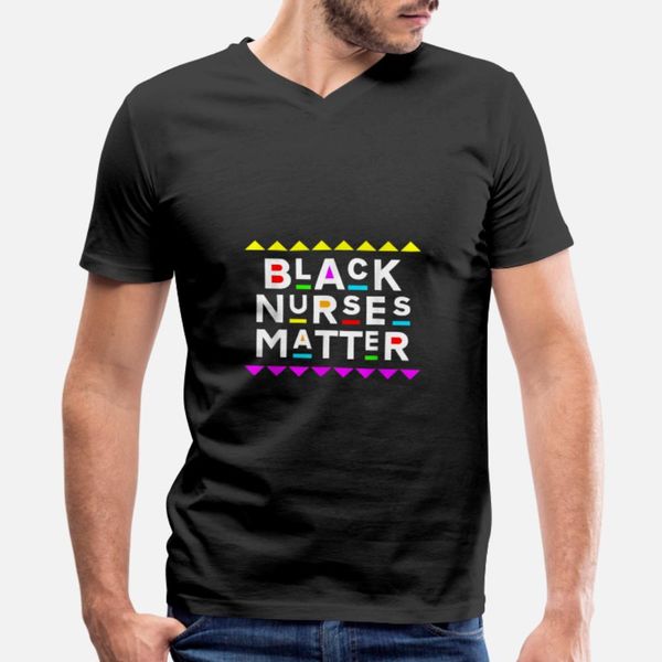 

black nurses matter 90s style black history month t shirt men printing cotton plus size 3xl standard gift comical spring autumn shirt