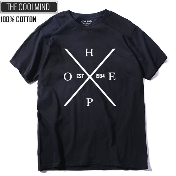 

coolmind qi0136a 100% хлопок летом прохладно печать для мужчин майка случайного орто-шей свободных тенниски мужчины короткого рукав футболки