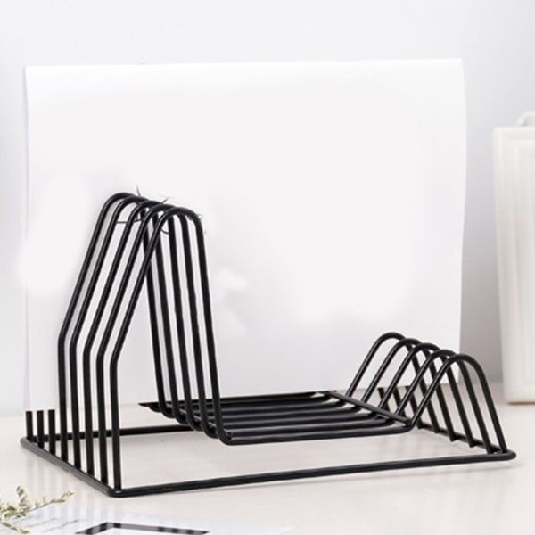 

nordic style decorative space saving home living room magazine rack wrought iron