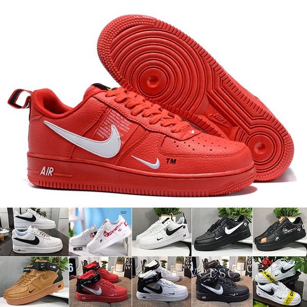 

one 1 dunk mens outdoor shoes chaussures skateboarding black white orange wheat women men high low designer trainer platform sneaker lip7