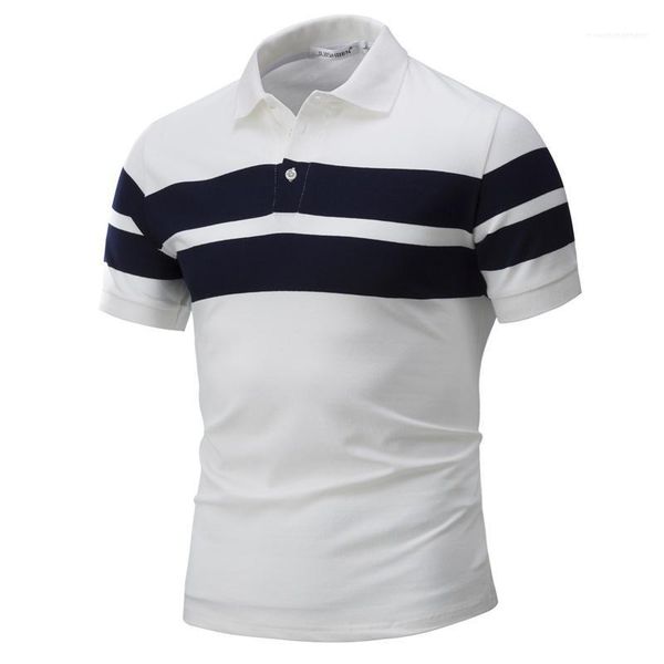 

casual luxury нашивки printed тонкий polo лето мужская одежда мужская с коротким рукавом конструктора polos моды, White;black