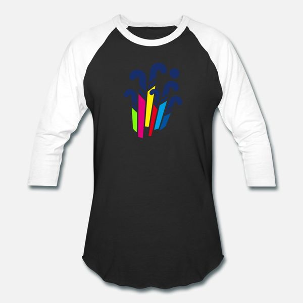 

colorful hockey sticks t shirt men print tee shirt s-xxxl trend fit casual spring formal shirt