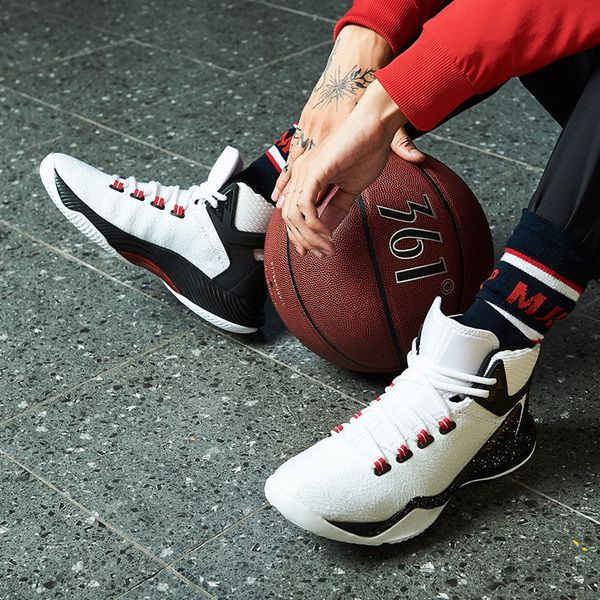

361 basketball shoes mens sneakers indoor sneakers 361 degrees student autumn hight-non-slip wear-resistant shock-absorbing