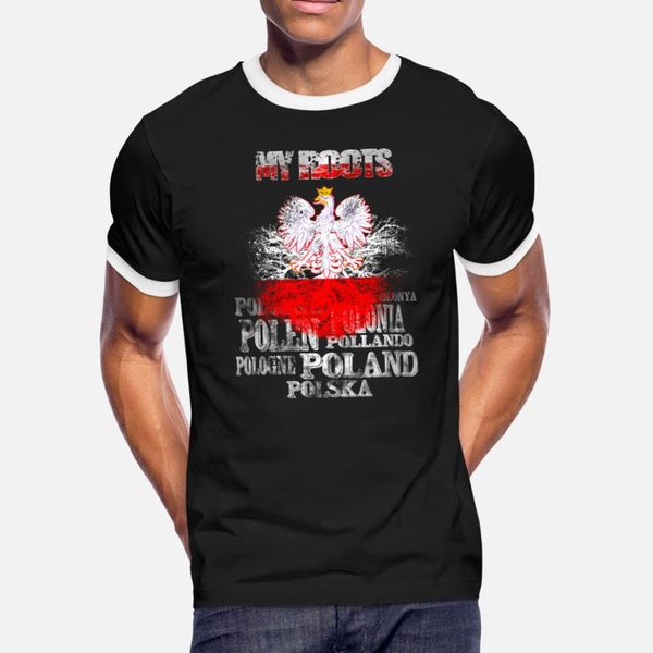 

polska poland my roots t shirt men customized tee shirt round neck unique gift new fashion spring leisure shirt