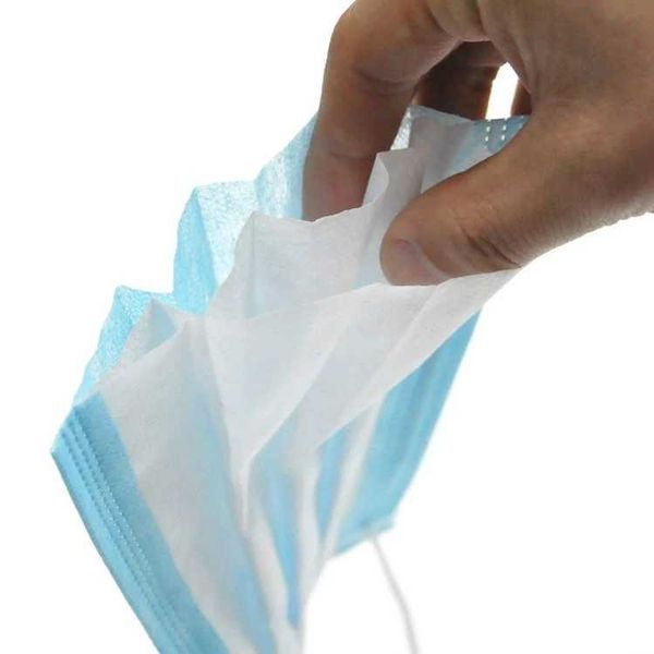 

make 3ply custom pp non-woven filter fabric disposable face mask dust mouth medical face shield mask w