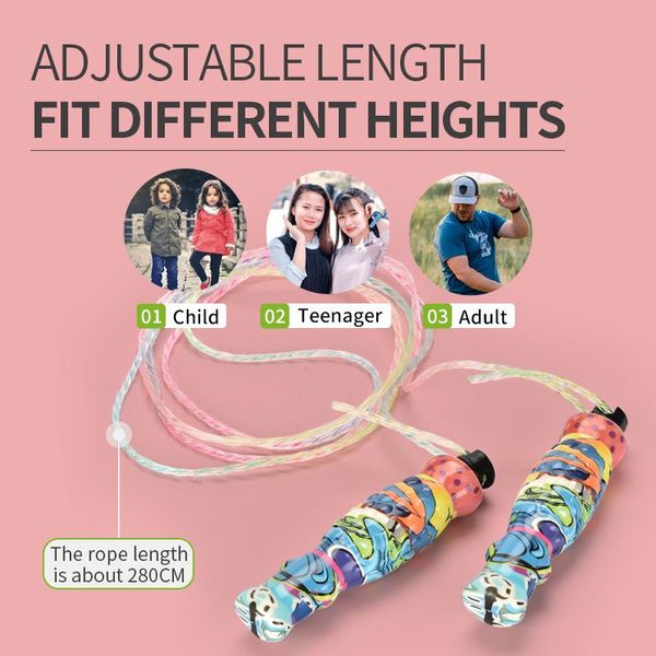 

kid toy multicolor fitness & sport skipping rope for kid gift 01