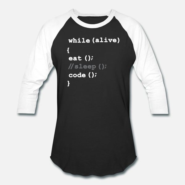 

eat don't sleep code repeat funny software pro t shirt men character cotton o neck letters anti-wrinkle breathable summer normal shirt