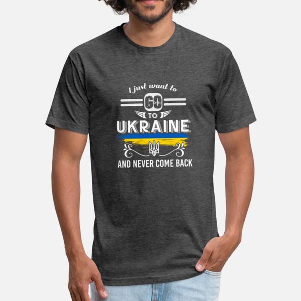 

i just want to go to ukraine t shirt men designs short sleeve crew neck costume gift comical summer style slim shirt