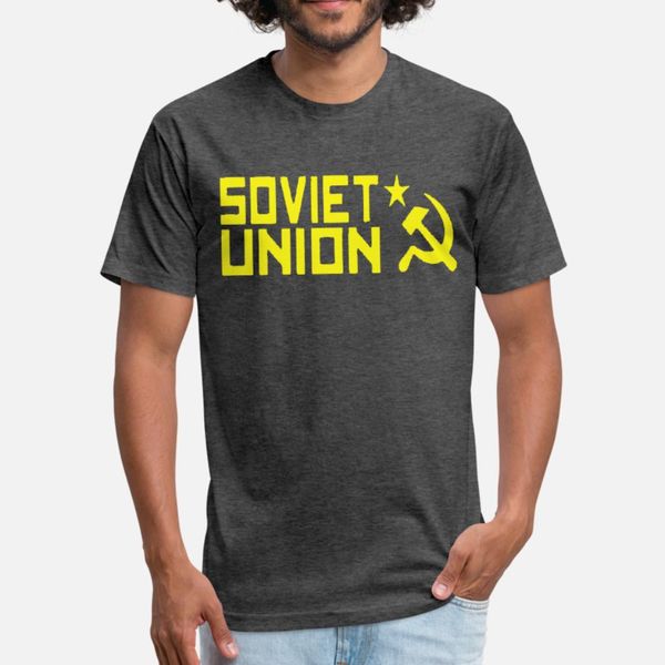

soviet union t shirt men personalized 100% cotton s-xxxl letter graphic comfortable summer style kawaii shirt