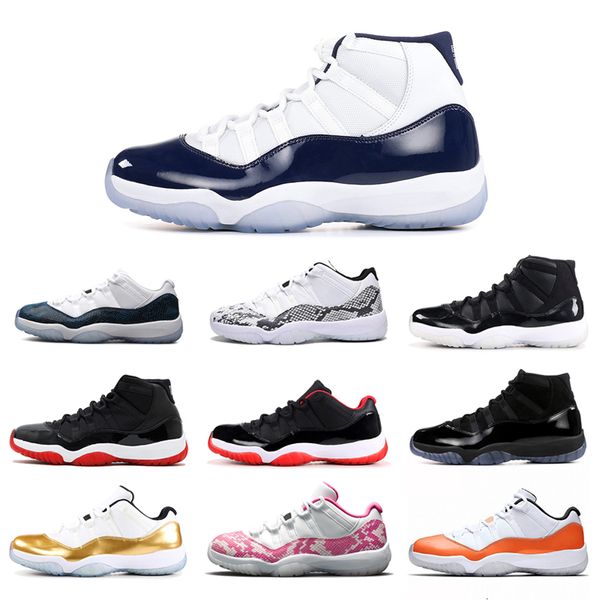 

mens 11 11s basketball shoes white bred concord metallic silver cap and gown high low women mens trainers sport sneakers