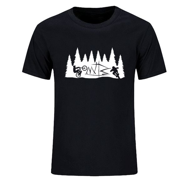

men cotton funny creator mountain biking shirt with downhill ide t-shirts