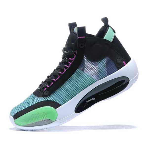 

fashion jump 34 men boots vintage design blue void 34s bred boot outdoor mens shoes eclipse d194 size 40-46 high-quality, Black