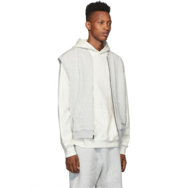 

19ss hip-hop high street vest fur sleeveless waistcoat fleece 19ss hip-hop high street vest fur cardigan sleeveless waistcoat fleece cardiga, Black