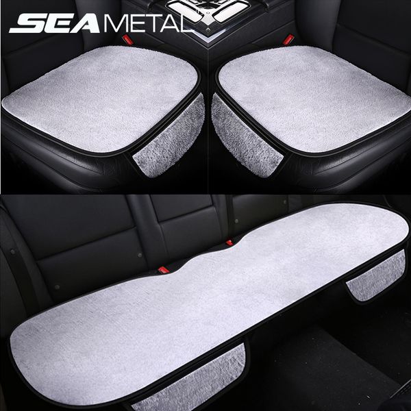 

winter warm universal car seat cover cushion protector front rear automobile covers pad auto interior accessories mat chair