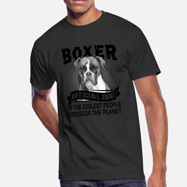 

boxer официальной собака рубашки тенниска мужчины дизайн 100% хлопок s-3xl новизна фитнес дышащей весна осень картинка рубашка