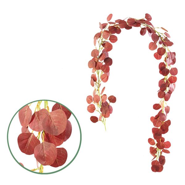 

gift garden simulation rattan plants wall decor artificial leaves wedding party