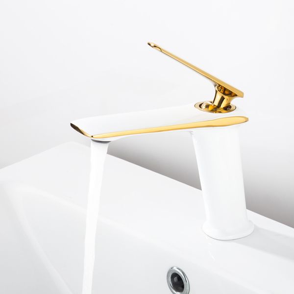 

bathroom sink faucets single handle basin cold/ water mixing valve mixer taps black/white faucet for