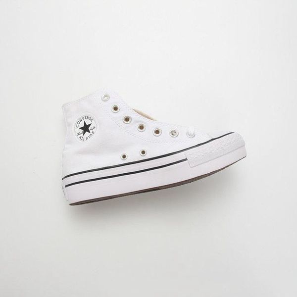 

new hi platform running shoes black men taylor canvas shoes fashion women white trainers chaussures casual, Black;red