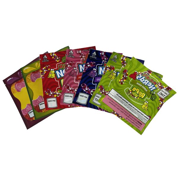 

dry flower packing bags berry edibles gummies cookies mylar bags storage pouches honey mylar ziplock resealable plastic printed package