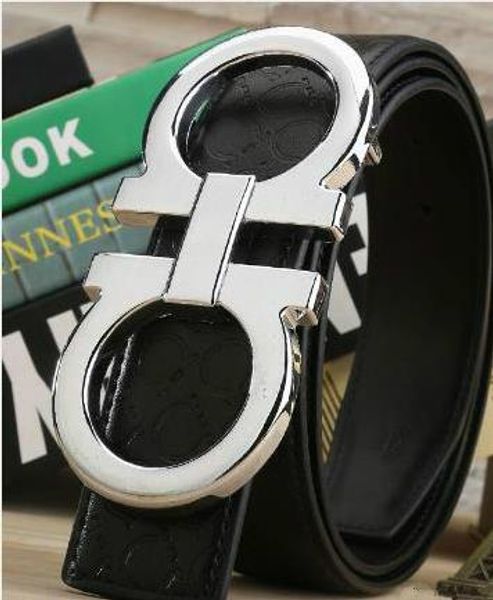 

genuine leather belt automatic buckle designer belts men women new mens belts belt 55, Black;brown