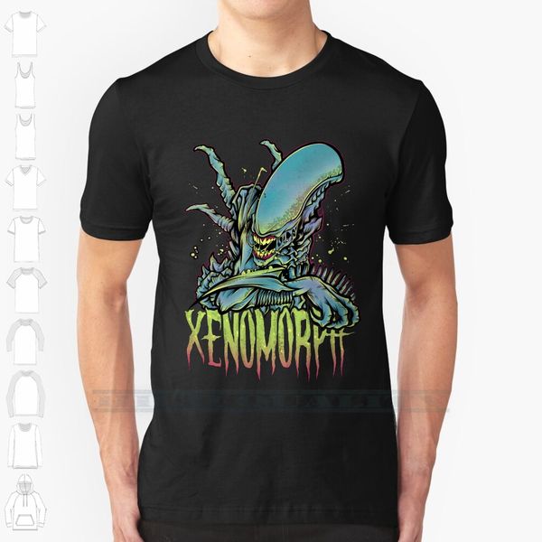 

остерегайтесь xenomorph пользовательские дизайн печать мужчины женщины хлопок new cool тройника рубашки большого размера 6xl xenomorph пакту