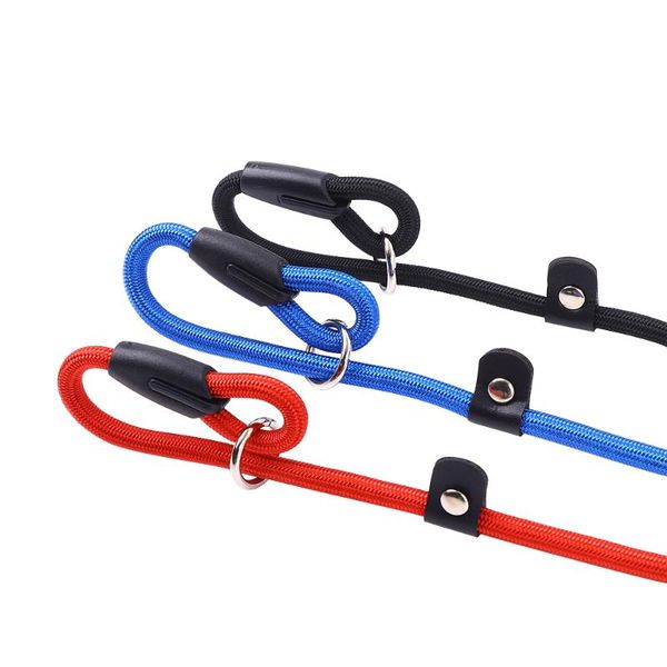 

pet dog rope training leash slip nylon lead strap adjustable traction collar hot