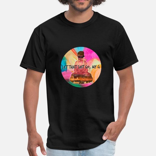 

пусть это дерьмо go my g тенниска мужчин дизайн хлопок евро размер s-3xl формальное подарков моды весна осень природные рубашки