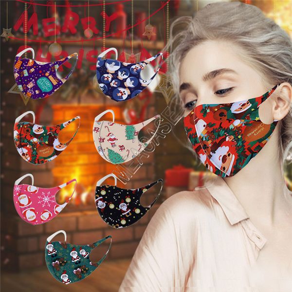 

halloween christams face masks anti-dust mask washable man woman cycling mask breathable pumpkin designers mouth-muffle cover d92203