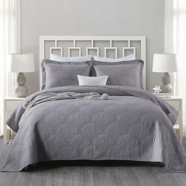 

comforters & sets quality bedspreads for bed cotton quilt set 3pcs embroidered quilts cover king queen size summer quilted coverlet chausub