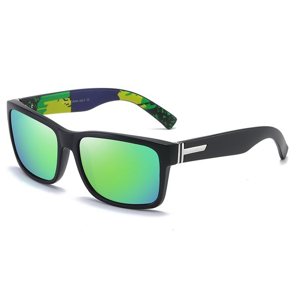 

sara brand design polarized sport sunglasses for men women uv protection square sun glasses for traveling driving fishing golf, White;black