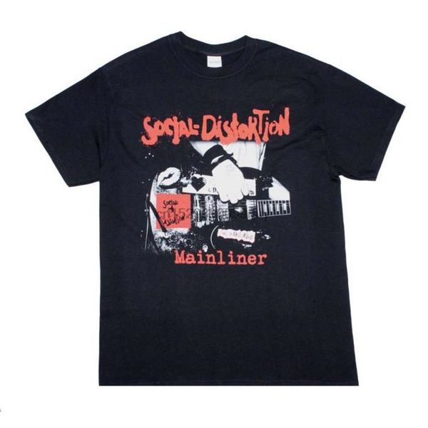 

social distortion mainliner album t shirt