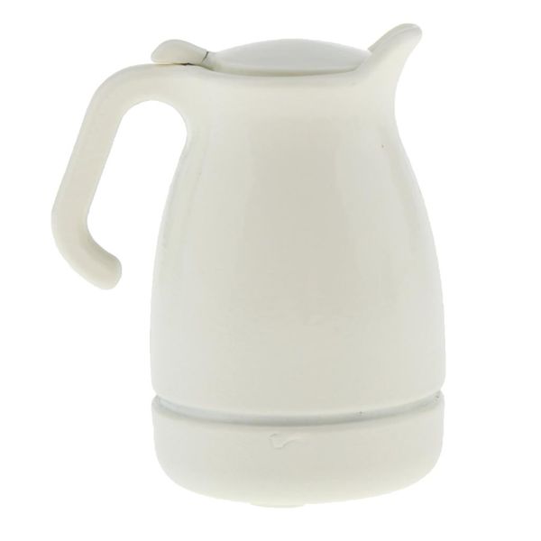 

beige dollhouse water kettle water boiler miniature 1:12