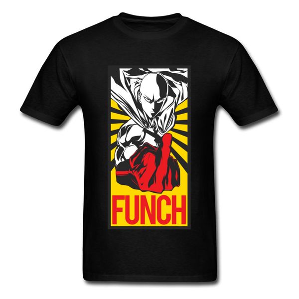 

new fashion tee-shirt summer tshirt white black men's one punch man anime t shirt japanese comic superhero t-shirts that's ok