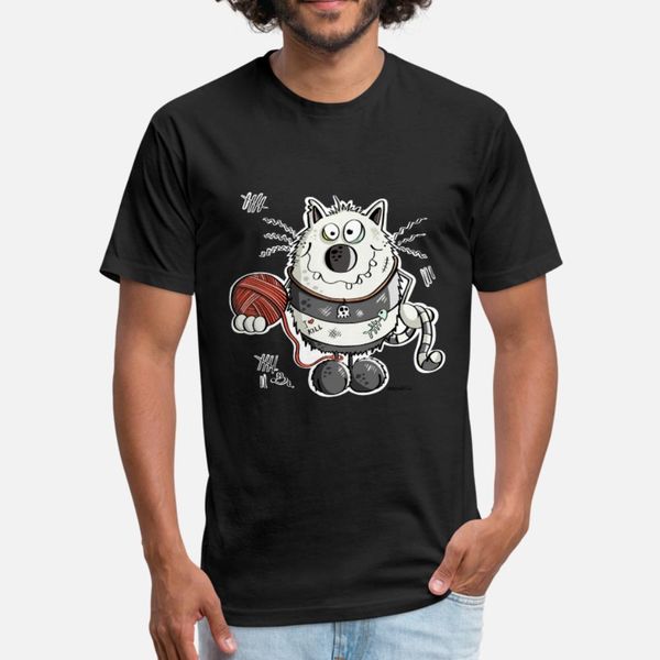 

bad cat t shirt men printed 100% cotton s-xxxl trend famous building summer pictures shirt