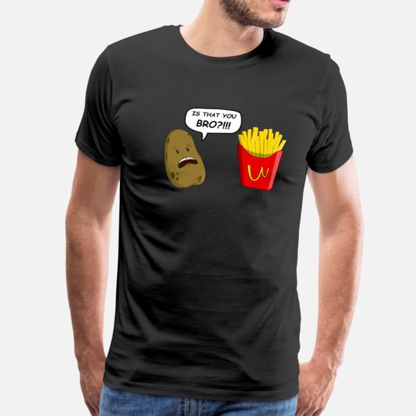 

potato t shirt men personalized tee shirt crew neck normal graphic comical spring pictures shirt