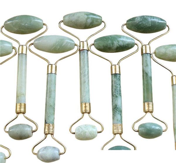 

natural tumbled chakra rose quartz carved beauty roller facial massor stick jade massager chakra rose quartz carved