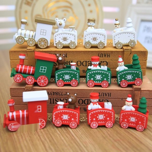 

новый рождественский поезд детского сада, реквизита и проп новые декоративные подарки рождественский поезд детские подарки детский сад декор