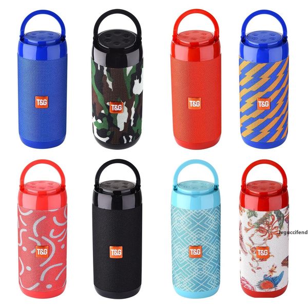 

bluetooth speaker tg113c wireless card audio foreign trade gifts mobile phone fabric outdoor carry bracket new