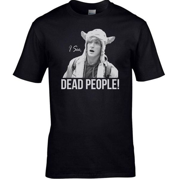 

drop shipping summer cotton men t-shirt logan paul tshirt maverick merch t shirt i see dead people men's comedy tees
