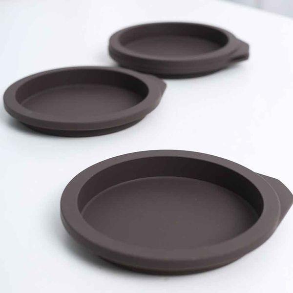 

4pcs party non stick rainbow bread silicone cake mold baking tools restaurant