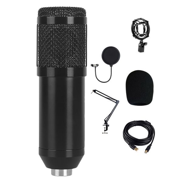 

microphones -bm828 usb microphone professional condenser pc recording karaoke set
