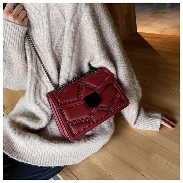 

2020 fashion luxury bag new trendy chain small bag messenger female ins shoulder handbag female designer
