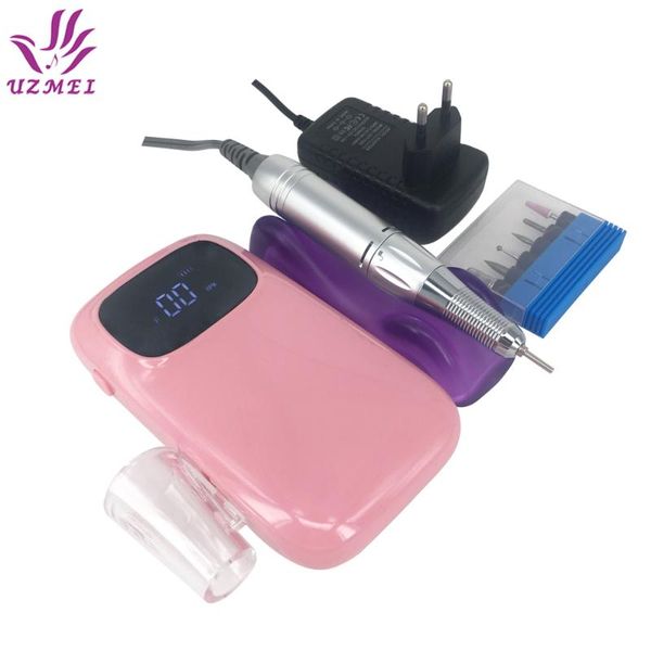 

nail drill & accessories design portable rechargeable machine 35000rpm polisher electric art tools