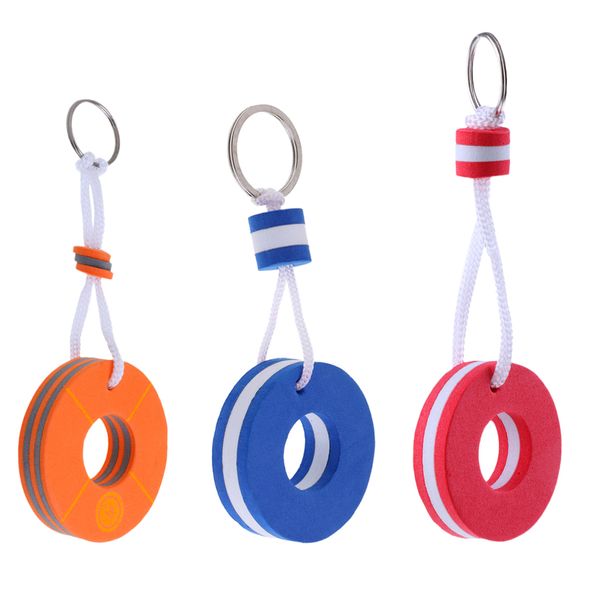 

3pieces новизна лодочный floating key chain key брелки float buoy