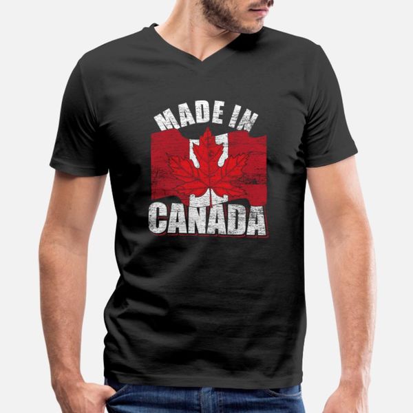

canada canadian t shirt men character 100% cotton crew neck clothes fit humor spring autumn standard shirt