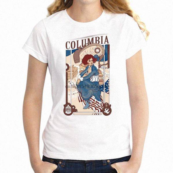 

womens tshirt elizabeth bioshock infinite gaming gamer girls tee