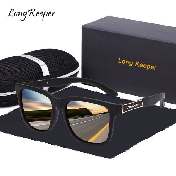 

2020 square polarized sunglasses men outdoor driving glasses man tr90 fashion eyes protect sun glasses with accessories oculos, White;black